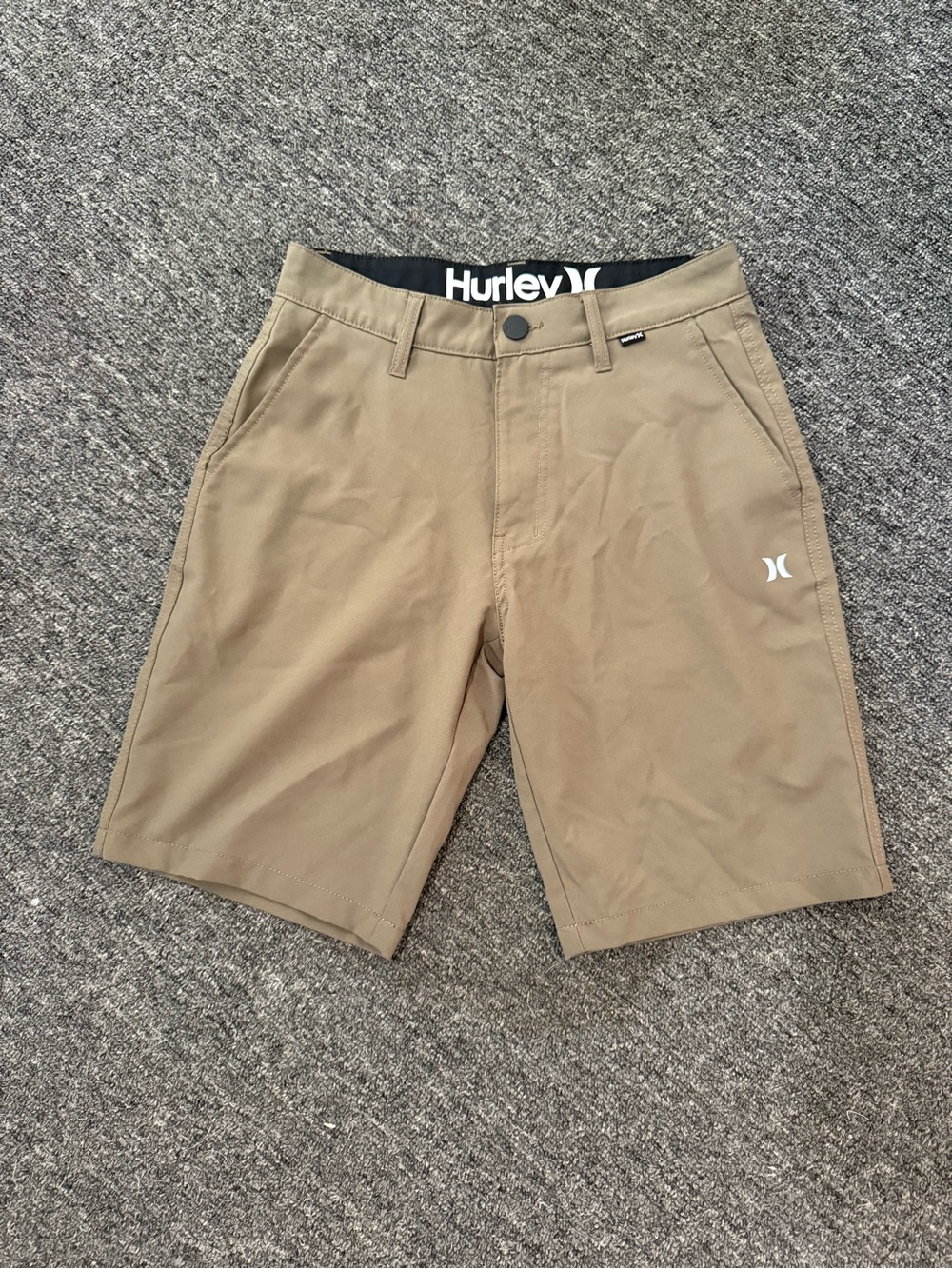 Hurley Men's Tan Stretch Hybrid Shorts